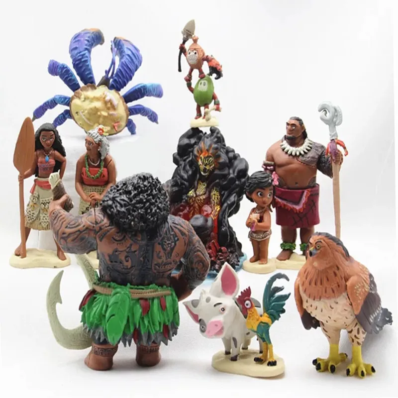 6-12cm Moana Princess Maui Chief Tui Tala Heihei Pua Action Figure Brinquedo Toys For Children New Year Gift
6-12cm Moana Princess Maui Chief Tui Tala Heihei Pua Action Figure Brinquedo Toys For Children New Year Gift