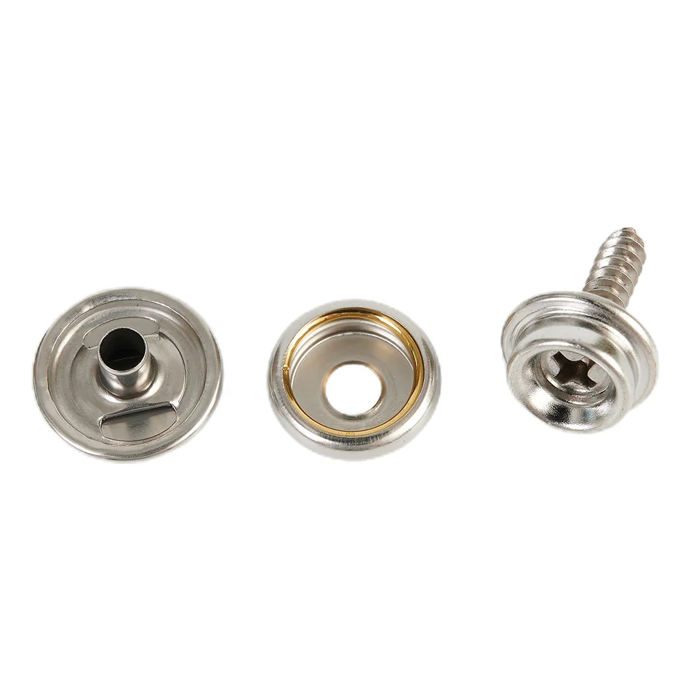 30PCS Snap Fastener Stainless Canvas Screw Kit For Tent Boat Marine Upholstery Boat Cover Snap Button Fastener Kit
30PCS Snap Fastener Stainless Canvas Screw Kit For Tent Boat Marine Upholstery Boat Cover Snap Button Fastener Kit