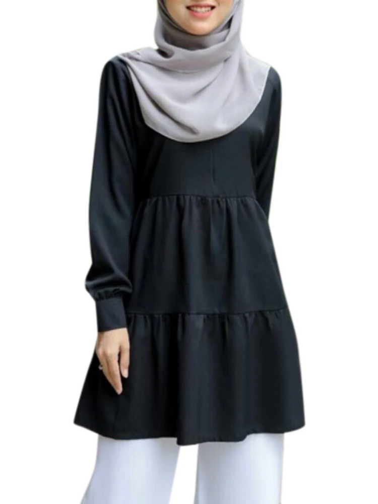 Muslim Long Women Tops Turkey Blouse Clothes Top Bokep Indonesia Vetement Femme Musulmane Arabe Ropa Musulmana Para Mujer
Muslim Long Women Tops Turkey Blouse Clothes Top Bokep Indonesia Vetement Femme Musulmane Arabe Ropa Musulmana Para Mujer