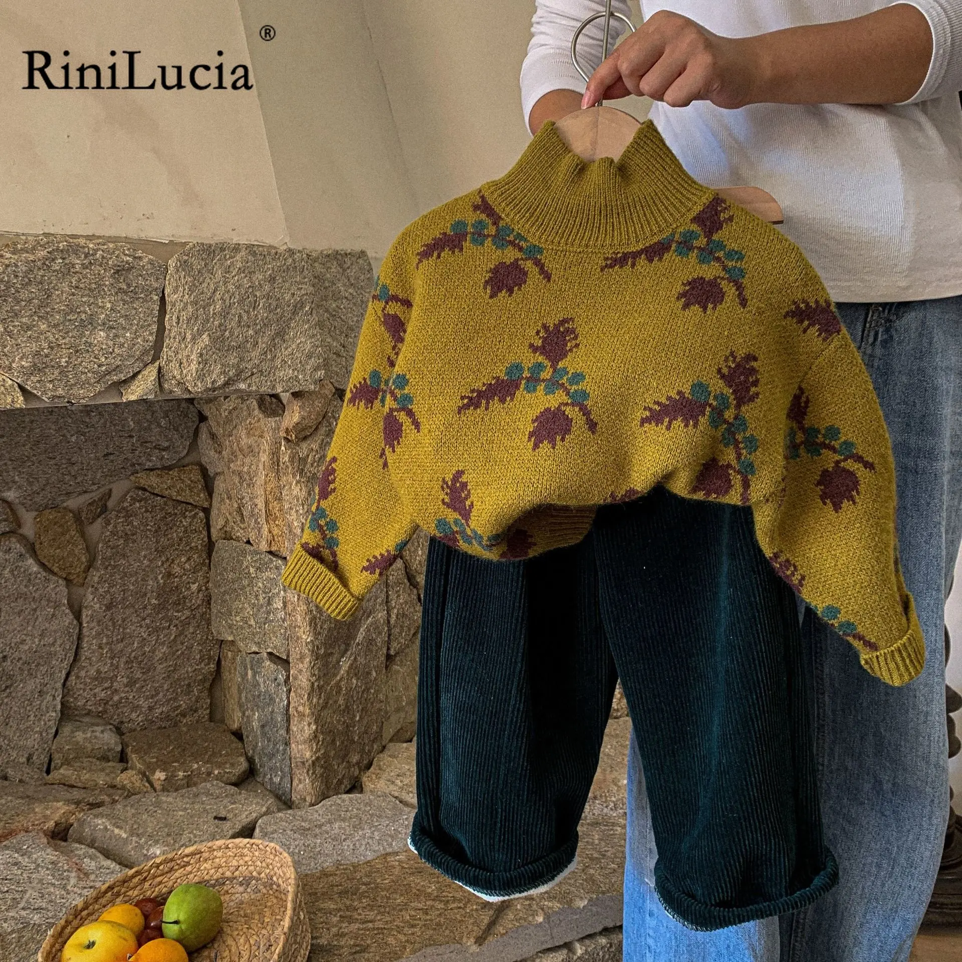 RiniLucia Autumn New Baby Girls Clothes Baby Sweater Toddler Knit Sweater Newborn Knitwear Long Sleeve Foral Cotton Baby Tops
RiniLucia Autumn New Baby Girls Clothes Baby Sweater Toddler Knit Sweater Newborn Knitwear Long Sleeve Foral Cotton Baby Tops