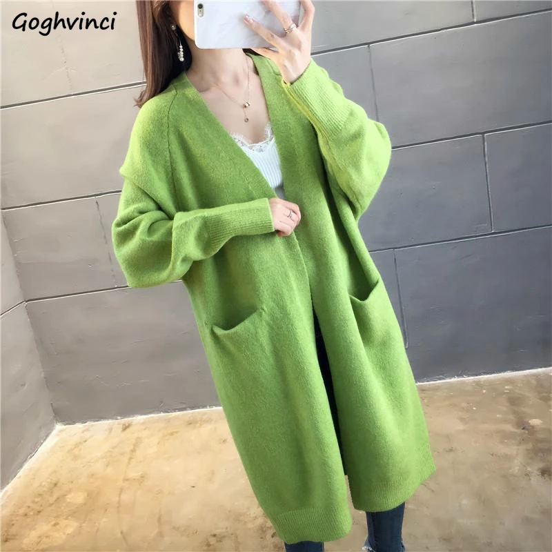 Свободный женский свитер кардиганы 3XL однотонные элегантные длинные Карманы Осень корейский стиль вязаная верхняя одежда для женщин качес...
Свободный женский свитер кардиганы 3XL однотонные элегантные длинные Карманы Осень корейский стиль вязаная верхняя одежда для женщин качес...