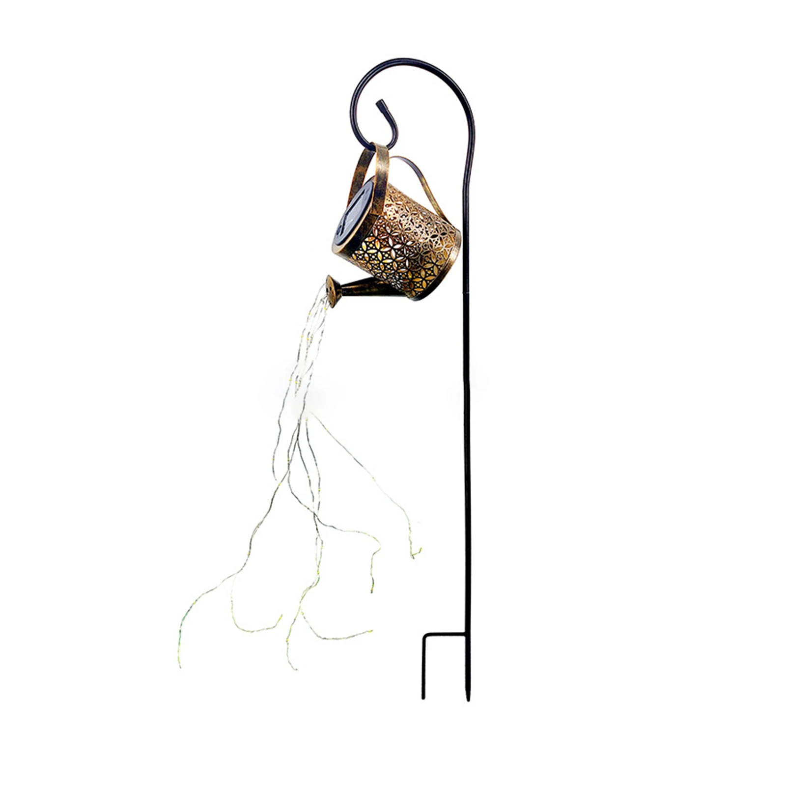 Solar Powered LED Fairy String Light Watering Can With Stand Outdoor Garden Decor
Solar Powered LED Fairy String Light Watering Can With Stand Outdoor Garden Decor