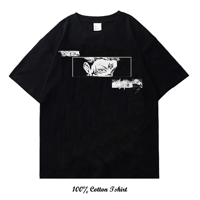 Jujutsu Kaisen Graphic Print Unisex Hip Hop T Shirt Harajuku Japanese Print Tshirt Summer Short Oversized Cotton Loose Tops Tee
Jujutsu Kaisen Graphic Print Unisex Hip Hop T Shirt Harajuku Japanese Print Tshirt Summer Short Oversized Cotton Loose Tops Tee