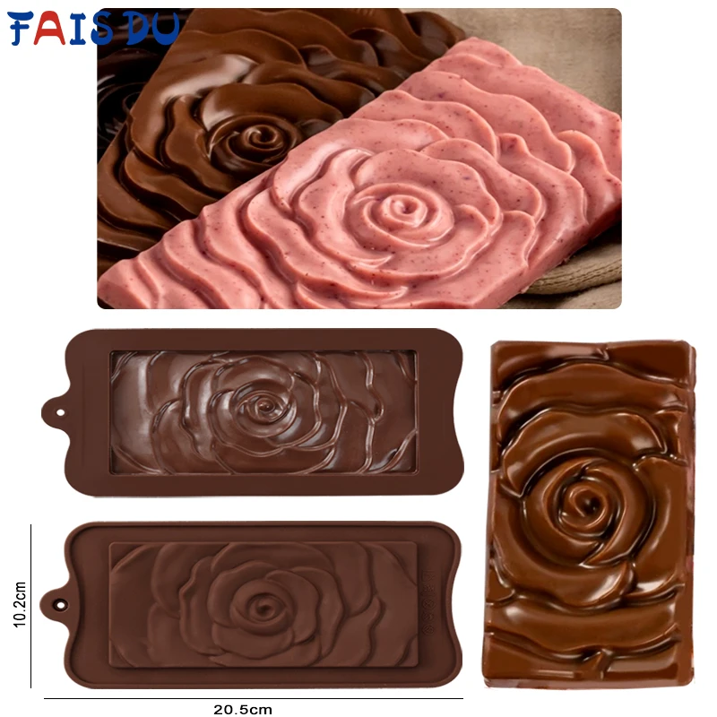 FAIS DU Valentine's Day Rose Chocolate Silicone Mold Cake Cookie Cupcake Mold Soap Mould DIY Baking Supplies for Pastry Fondant
FAIS DU Valentine's Day Rose Chocolate Silicone Mold Cake Cookie Cupcake Mold Soap Mould DIY Baking Supplies for Pastry Fondant