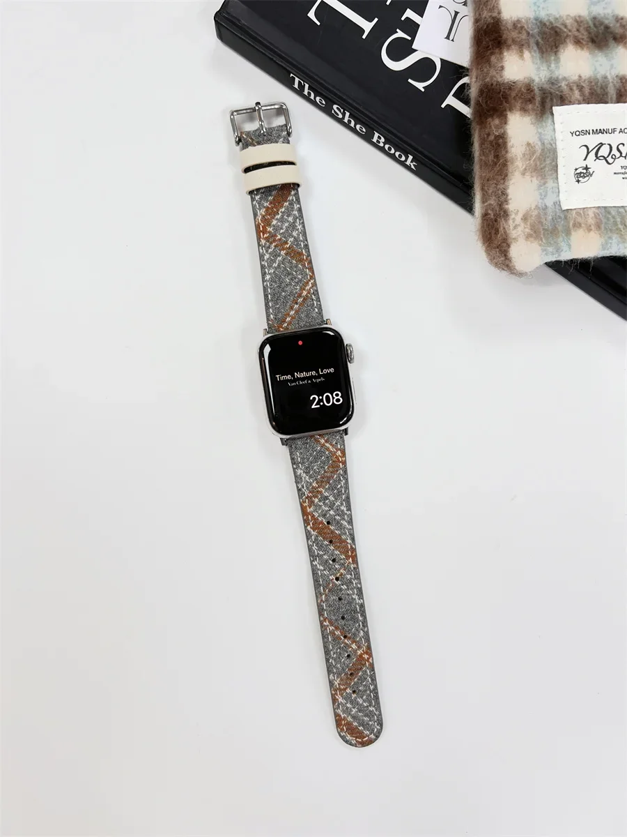 Новый шерстяной кожаный ремешок на осень и зиму подходит для Apple Watch iwatchS9 8ultra 49 мм серия 76543 SE40mm 41mm 45mm
Новый шерстяной кожаный ремешок на осень и зиму подходит для Apple Watch iwatchS9 8ultra 49 мм серия 76543 SE40mm 41mm 45mm