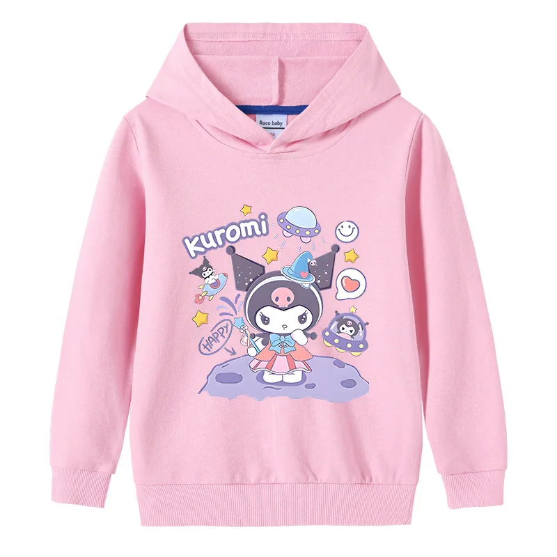 Kuromi Sanrio Hoodies Kawaii Children Girl Birthday Gift Anime Motion Hoodies Round Neck Cartoon Spring Autumn Suitable Skin
Kuromi Sanrio Hoodies Kawaii Children Girl Birthday Gift Anime Motion Hoodies Round Neck Cartoon Spring Autumn Suitable Skin