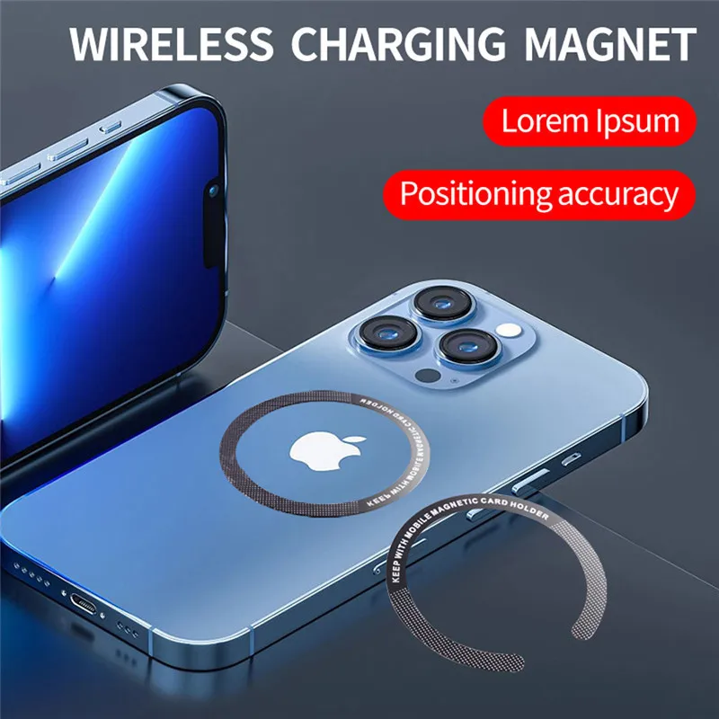 Magnetic Sticker Ring Magsafe Mobile Phone I Lead Wireless Charger Electromagnetic Ring Sticker Iron Ring with Adhesive
Magnetic Sticker Ring Magsafe Mobile Phone I Lead Wireless Charger Electromagnetic Ring Sticker Iron Ring with Adhesive