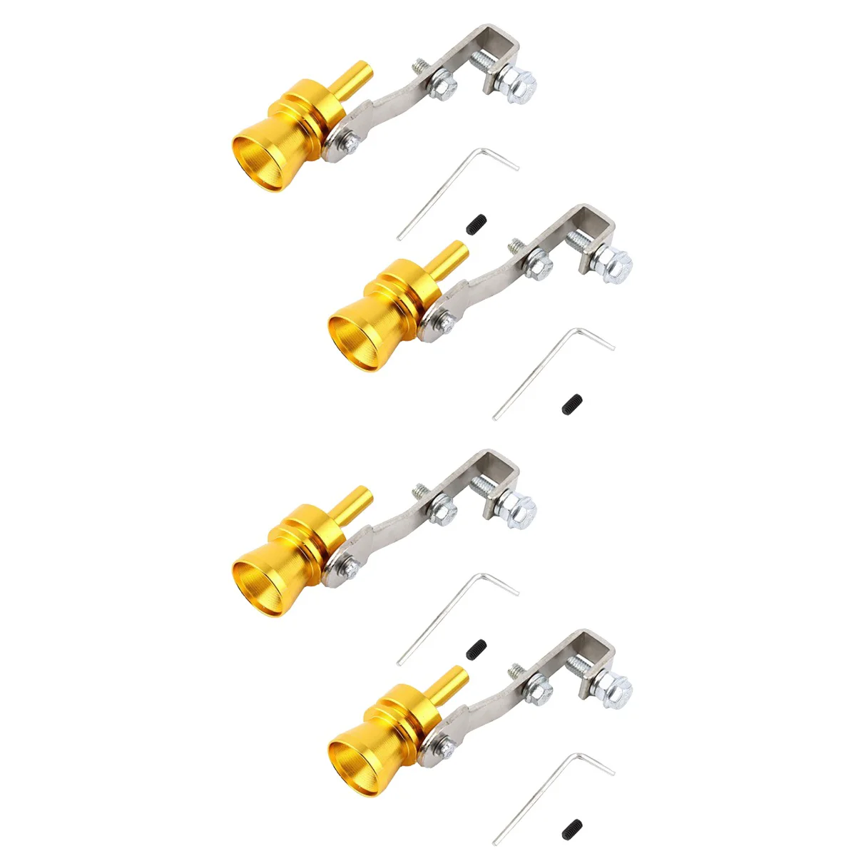 4 PCS Exhaust Pipe Sounder Car Tuning Turbine Car Car Car Maker Exhaust Sound Booster Sounder Tail - Size M
4 PCS Exhaust Pipe Sounder Car Tuning Turbine Car Car Car Maker Exhaust Sound Booster Sounder Tail - Size M