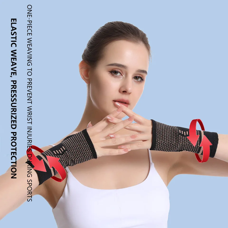 Wrist Brace for Carpal Tunnel Relief Wrist Compression Glove Wrist Support Sleeves for Tendonitis Yoga Arthritis Wrist Sprain
Wrist Brace for Carpal Tunnel Relief Wrist Compression Glove Wrist Support Sleeves for Tendonitis Yoga Arthritis Wrist Sprain