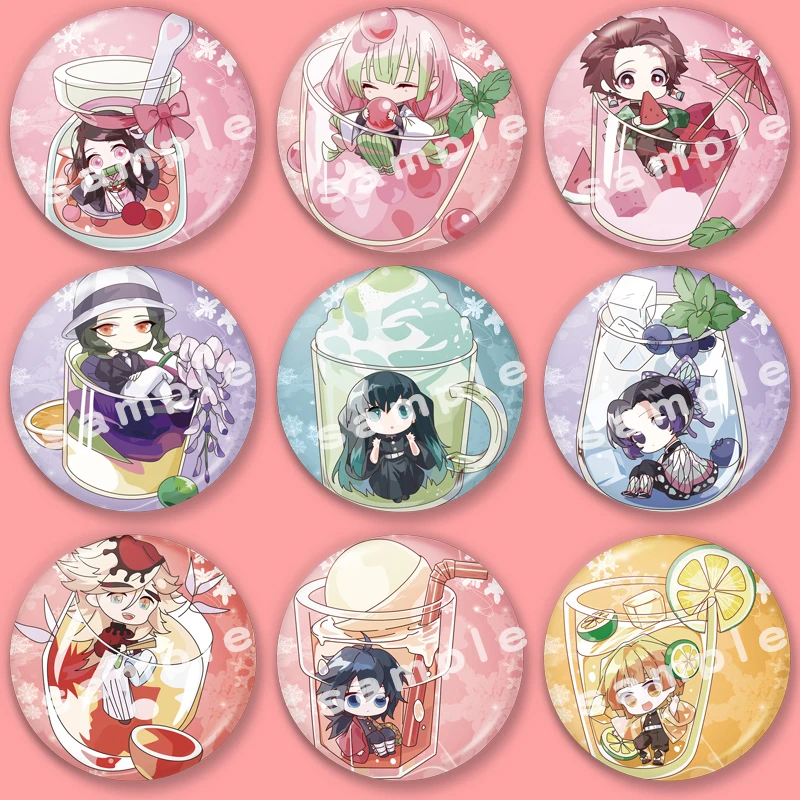 9pcs Anime Badge Demon Slayer Kimetsu no Yaiba Kamado Tanjirou Kamado Nezuko Pin Broooh Button
9pcs Anime Badge Demon Slayer Kimetsu no Yaiba Kamado Tanjirou Kamado Nezuko Pin Broooh Button