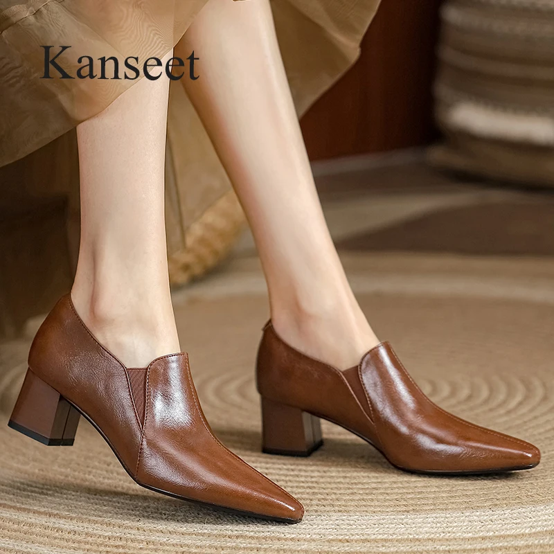 Туфли-лодочки Kanseet женские, натуральная кожа, квадратный носок, без застежки, винтажные, средний каблук, ручная работа, коричневые, весна-осень
Туфли-лодочки Kanseet женские, натуральная кожа, квадратный носок, без застежки, винтажные, средний каблук, ручная работа, коричневые, весна-осень