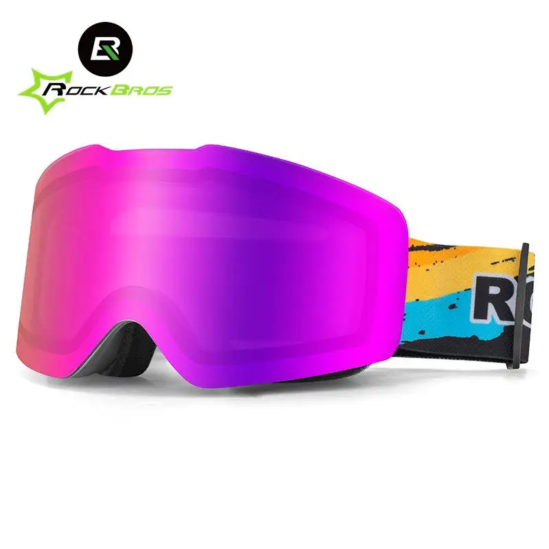 ROCKBROS Windproof UV400 Anti-fog Ski Glasses Double Layers Skiing Snowboard Glasses Mask skibrille
ROCKBROS Windproof UV400 Anti-fog Ski Glasses Double Layers Skiing Snowboard Glasses Mask skibrille