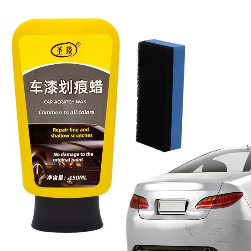 

Scratch Remover Wax For Cars 150ml Universal Auto Coating Agent Car Detailing Kit For Oxidation Swirl Marks Scuffs And Water