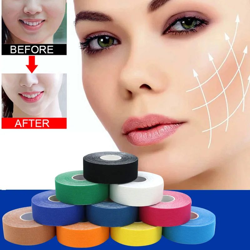 1/2Roll Face Kinesiology Tape Beauty Lift Up Wrinkles Reducer Tape Roll Face Lift Eye Anti-Wrinkles Bandage for Women Skin Care
1/2Roll Face Kinesiology Tape Beauty Lift Up Wrinkles Reducer Tape Roll Face Lift Eye Anti-Wrinkles Bandage for Women Skin Care