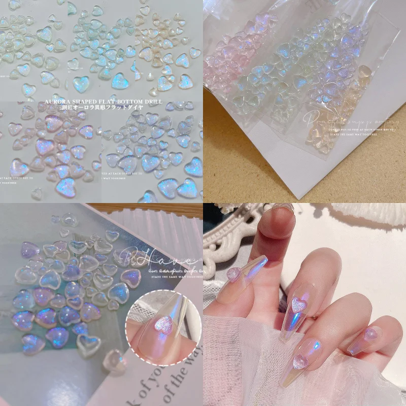 20pcs Korean Resin Nail Charms Kawaii Love Heart Transparent Nail Parts Accessories Kawaii DIY Nail Art Decorations Rhinestones
20pcs Korean Resin Nail Charms Kawaii Love Heart Transparent Nail Parts Accessories Kawaii DIY Nail Art Decorations Rhinestones