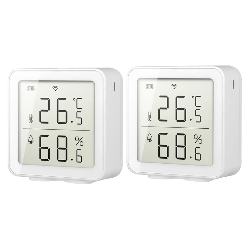 2X Wifi Temperature Humidity Monitor Wireless Smart Indoor Hygrometer Thermometer ,Works With Alexa Google Home
2X Wifi Temperature Humidity Monitor Wireless Smart Indoor Hygrometer Thermometer ,Works With Alexa Google Home