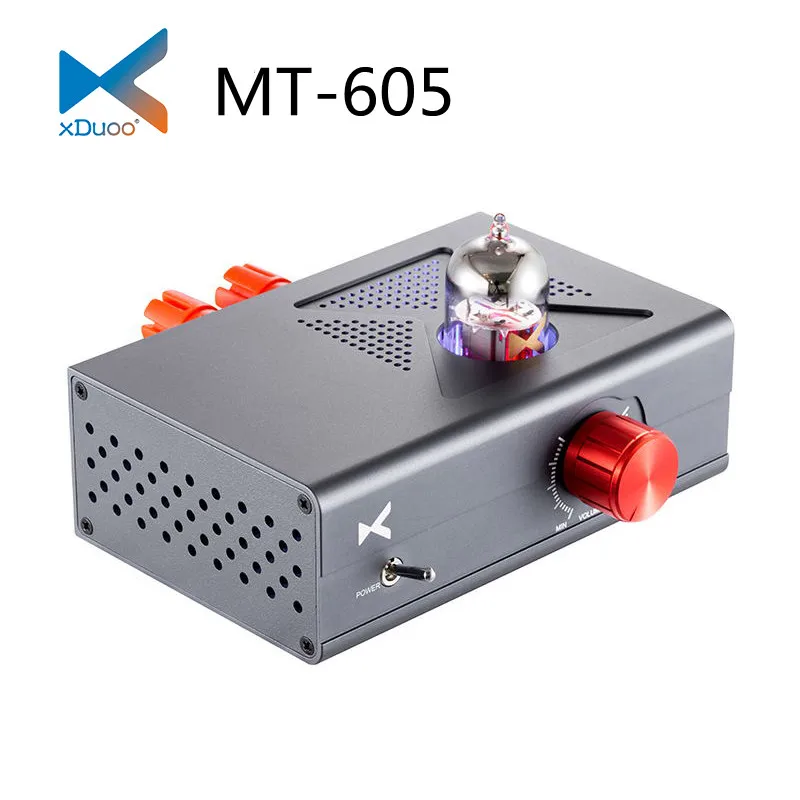 

XDUOO MT-605 усилитель мощности 12AU7, трубка и цифровой усилитель TI TAP3116, чип Amp, выходная мощность 30 Вт на канал