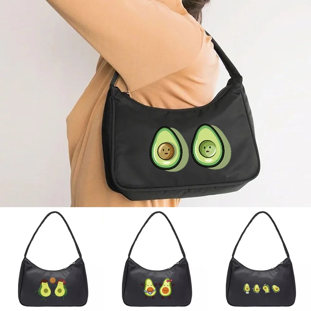 Fashion Exquisite Shoulder Bags Retro Casual Women Totes Mini Underarm Shopping Bag Female Handbags Avocado Print Small Clutches
Fashion Exquisite Shoulder Bags Retro Casual Women Totes Mini Underarm Shopping Bag Female Handbags Avocado Print Small Clutches