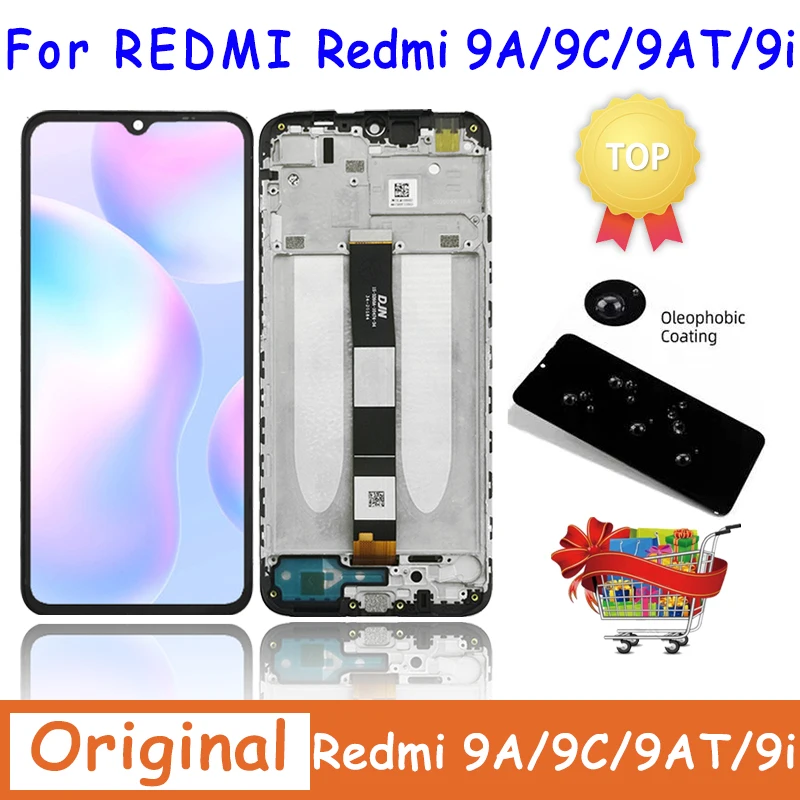 Original 10 Point Touch For Xiaomi Redmi 9A 9C LCD Display Screen Touch Digitizer Assembly Repair Parts For Redmi 9AT 9i LCD
Original 10 Point Touch For Xiaomi Redmi 9A 9C LCD Display Screen Touch Digitizer Assembly Repair Parts For Redmi 9AT 9i LCD