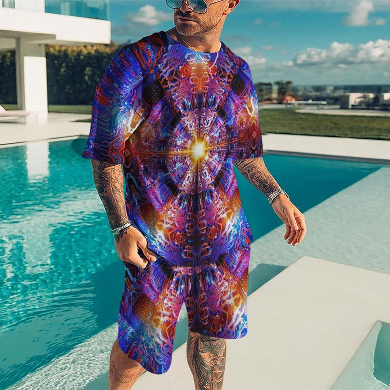 New Men's Big Size Clothes Vintage Streetwear 3D Printed Suits For Male High Quality Summer Tshirt+Shorts 2 Pieces Set Tracksuit
New Men's Big Size Clothes Vintage Streetwear 3D Printed Suits For Male High Quality Summer Tshirt+Shorts 2 Pieces Set Tracksuit