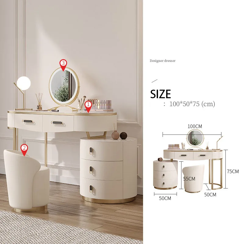 Роскошный простой современный туалетный столик Louis Fashion ItalianLight, шкаф для хранения в рок-тарелке, маленький семейный комод
Роскошный простой современный туалетный столик Louis Fashion ItalianLight, шкаф для хранения в рок-тарелке, маленький семейный комод