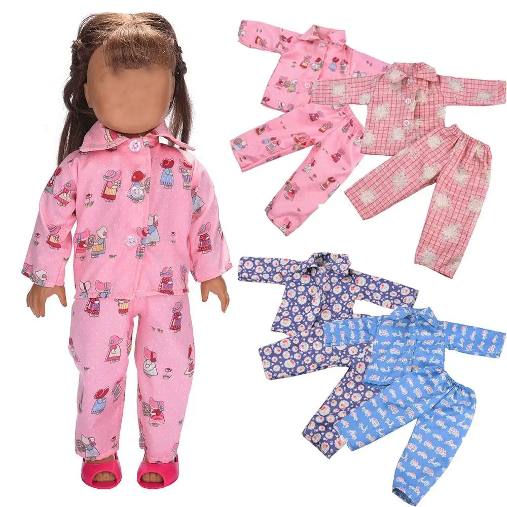 4 стиля для 18-дюймовой куклы одежда для сна Милая кукольная Пижама для девочки 43 см одежда с мультяшным принтом пижама одежда аксессуары
4 стиля для 18-дюймовой куклы одежда для сна Милая кукольная Пижама для девочки 43 см одежда с мультяшным принтом пижама одежда аксессуары