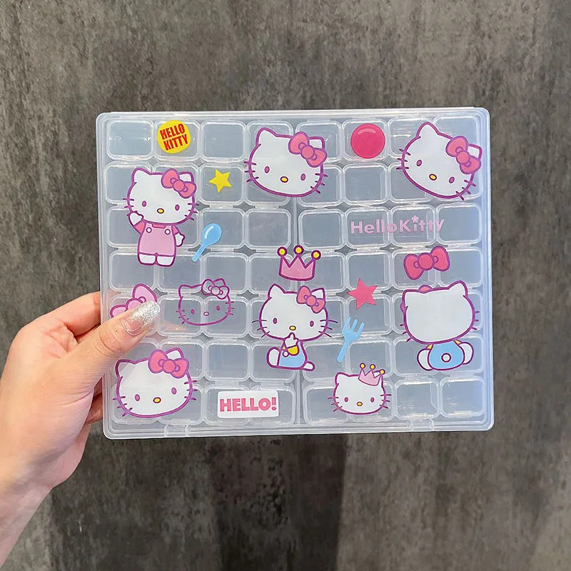 Мультяшный прозрачный контейнер для хранения Kawaii Sanrio Kuromi Cinnamoroll большая емкость Подвеска для сережек пыленепроницаемый контейнер для хранения полка
Мультяшный прозрачный контейнер для хранения Kawaii Sanrio Kuromi Cinnamoroll большая емкость Подвеска для сережек пыленепроницаемый контейнер для хранения полка