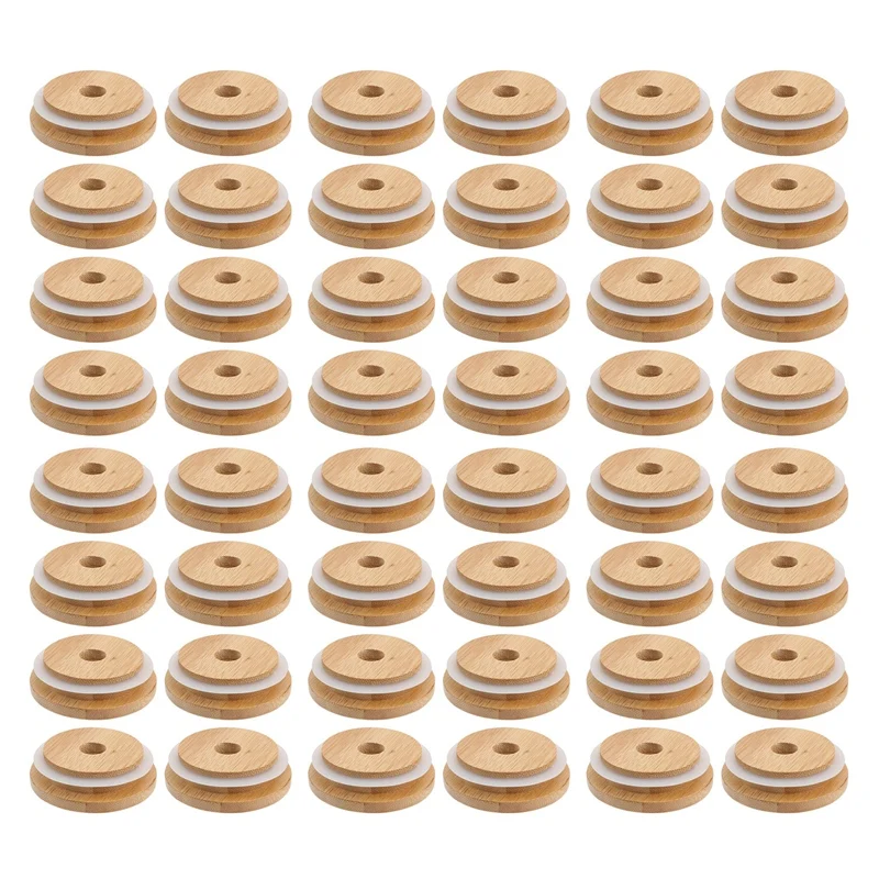 6X Reusable Bamboo Jar Lids 70MM Bamboo Mason Jar Lids With Straw Hole For Wide Mouth Mason Jar
6X Reusable Bamboo Jar Lids 70MM Bamboo Mason Jar Lids With Straw Hole For Wide Mouth Mason Jar