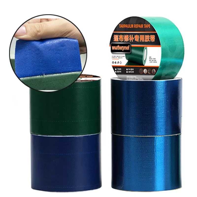 Waterproof PVC Tent Repair Tape Rainproof Tarpaulin Adhesive Tape Outdoor Awning Repairing Tape Gummed Tape Film Repair Paste
Waterproof PVC Tent Repair Tape Rainproof Tarpaulin Adhesive Tape Outdoor Awning Repairing Tape Gummed Tape Film Repair Paste