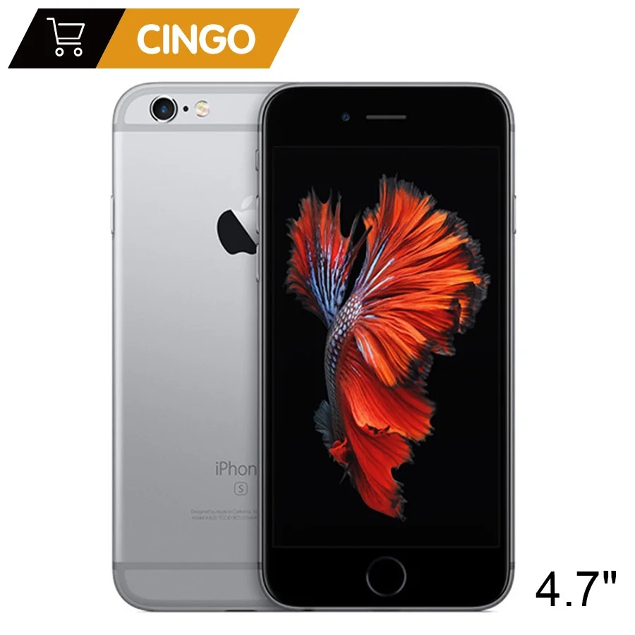 

Original Apple iPhone 6s 2GB RAM 16GB 64GB 128GB ROM 4.7" iOS Dual Core 12.0MP Camera fingerprint Unlocked 4G LTE Mobile Phone