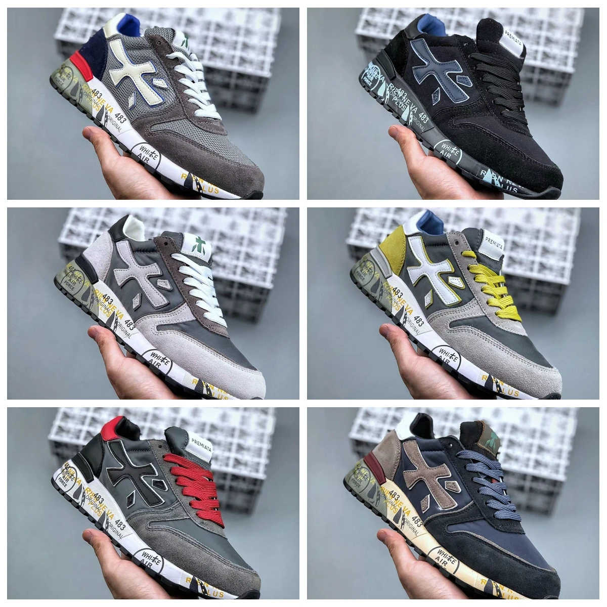 New 2023 Men PREMIATA Shoes Fashion Lightning Skateboard Shoes Breathable Casual Shoes Student Couple Outdoor Sneakers Eur40-45
New 2023 Men PREMIATA Shoes Fashion Lightning Skateboard Shoes Breathable Casual Shoes Student Couple Outdoor Sneakers Eur40-45