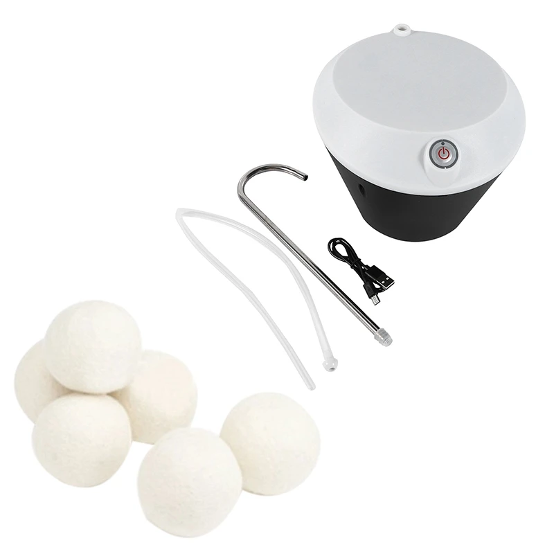 New-8-Pack 100% Premium Wool Dryer Balls XL & 1Set Electric Dispenser Automatic Pumping Rechargeable Home Bottled Water Pump
New-8-Pack 100% Premium Wool Dryer Balls XL & 1Set Electric Dispenser Automatic Pumping Rechargeable Home Bottled Water Pump