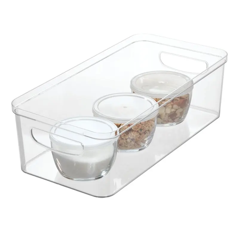 Gorgeous 16" x 8" x 5" Plastic Storage Bin with Handles, Perfect Home Organization Solution.
Gorgeous 16" x 8" x 5" Plastic Storage Bin with Handles, Perfect Home Organization Solution.