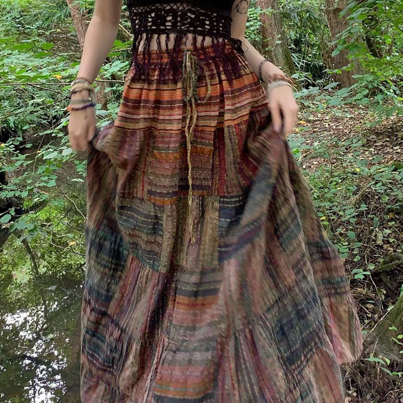 Cotton Linen Maxi Skirt Womens Casual Elastic High Waist Pleated A Line Pockets Beach Skirts Boho Saia Feminina Faldas Jupe 4
Cotton Linen Maxi Skirt Womens Casual Elastic High Waist Pleated A Line Pockets Beach Skirts Boho Saia Feminina Faldas Jupe 4