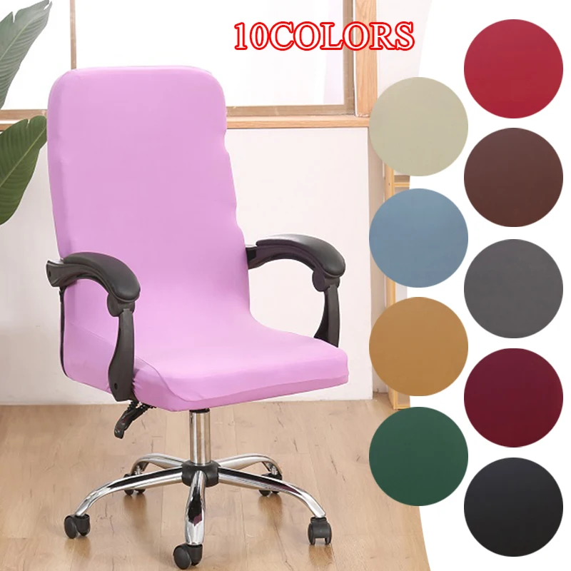 Solid Color Office Chair Cover High Elastic Rotating Chair Cover Dustproof Seat Case Spandex Seat Protector Home Decoration
Solid Color Office Chair Cover High Elastic Rotating Chair Cover Dustproof Seat Case Spandex Seat Protector Home Decoration