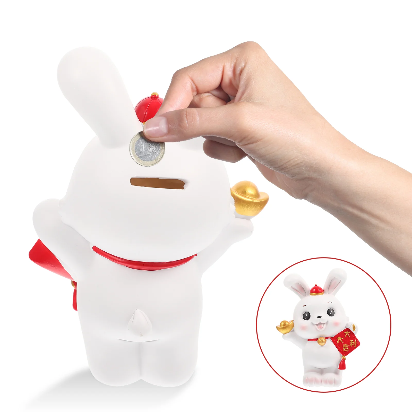 Bank Piggy Money Rabbit Box Bunny Chinese Kids Zodiaclucky Jar Saving Animal Figurine Decor Statue Year Figures Cartoon
Bank Piggy Money Rabbit Box Bunny Chinese Kids Zodiaclucky Jar Saving Animal Figurine Decor Statue Year Figures Cartoon