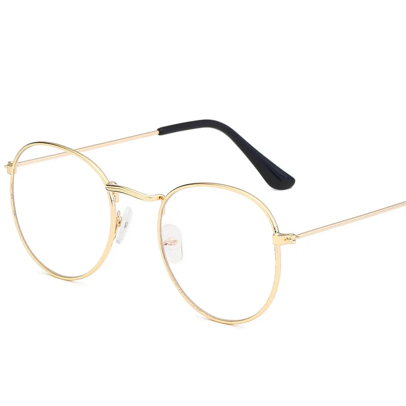 Metal Printing Round Frame Glasses Unisex Decorative Spectacles Lightweight Clear Lens Retro Eyewear For Men Women Gold&Black
Metal Printing Round Frame Glasses Unisex Decorative Spectacles Lightweight Clear Lens Retro Eyewear For Men Women Gold&Black