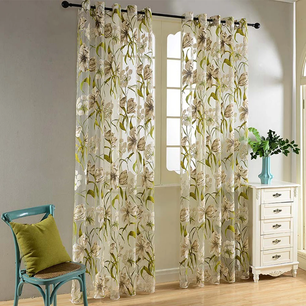 Peony Modern Tulle Curtains For Living Room Bedroom Floral Printed Voile Sheer Curtains For Window Tulle Curtains Drapes
Peony Modern Tulle Curtains For Living Room Bedroom Floral Printed Voile Sheer Curtains For Window Tulle Curtains Drapes