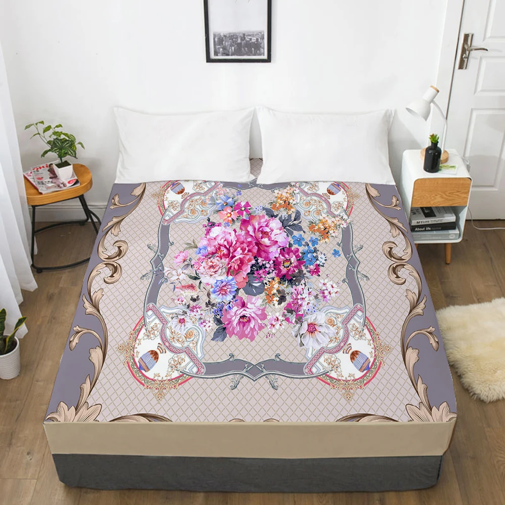 1pc Elastic fitted sheet bed sheet With An Elastic Band Mattress Cover 160x200 Customizable size Bed cover oil flower grid
1pc Elastic fitted sheet bed sheet With An Elastic Band Mattress Cover 160x200 Customizable size Bed cover oil flower grid
