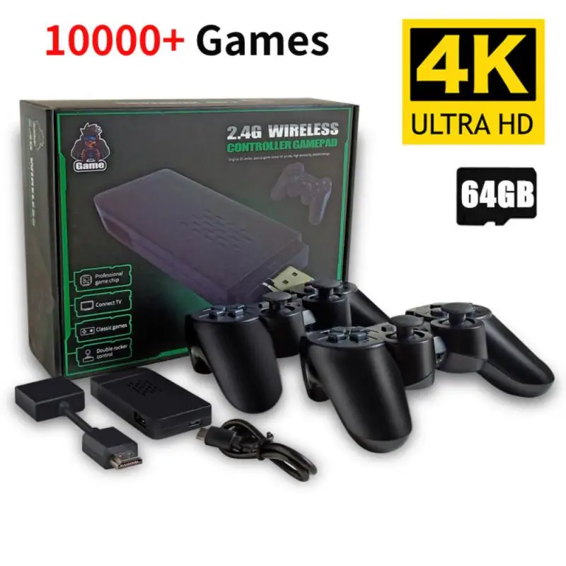 Игровая консоль 64 Гб со встроенными 10000 играми, портативная игровая Ретро консоль, беспроводной контроллер, Игровая приставка для PS1/GBA, пода...
Игровая консоль 64 Гб со встроенными 10000 играми, портативная игровая Ретро консоль, беспроводной контроллер, Игровая приставка для PS1/GBA, пода...