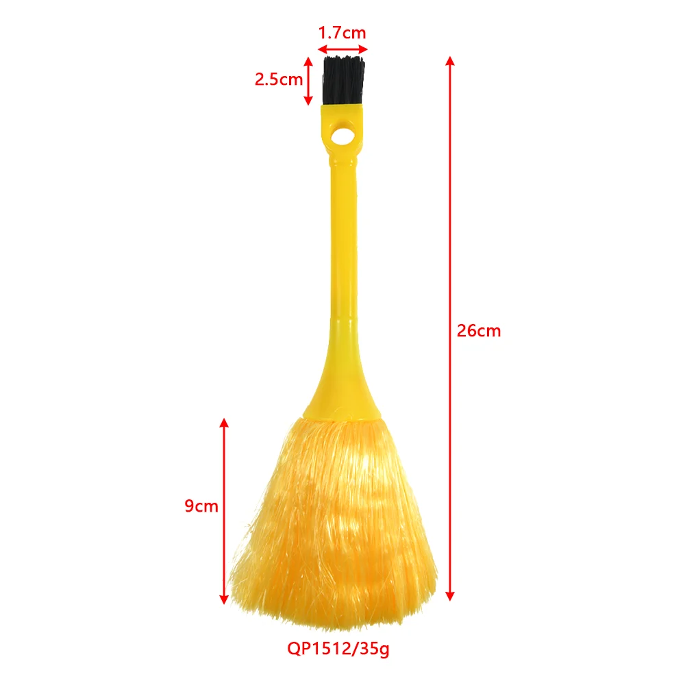 1PC Double Head Car Interior Brush Long Soft Hair Car Crevice Brush Car Cleaning Tool
1PC Double Head Car Interior Brush Long Soft Hair Car Crevice Brush Car Cleaning Tool