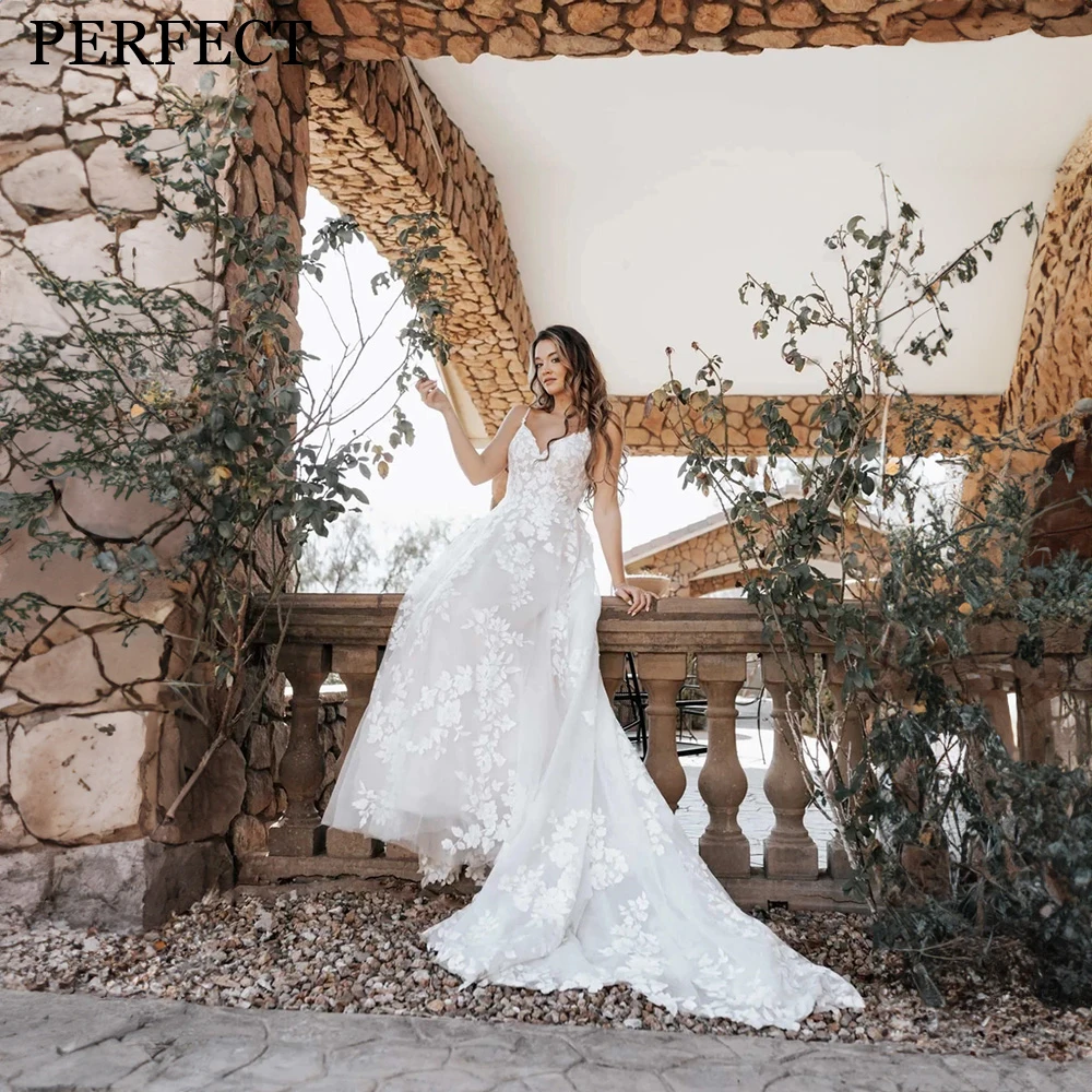 PERFECT V-Neck Popular Summer 2023 Wedding Dress For Women Spaghetti Straps Elegant Bridal Gowns Stunning Vestidos De Novia
PERFECT V-Neck Popular Summer 2023 Wedding Dress For Women Spaghetti Straps Elegant Bridal Gowns Stunning Vestidos De Novia