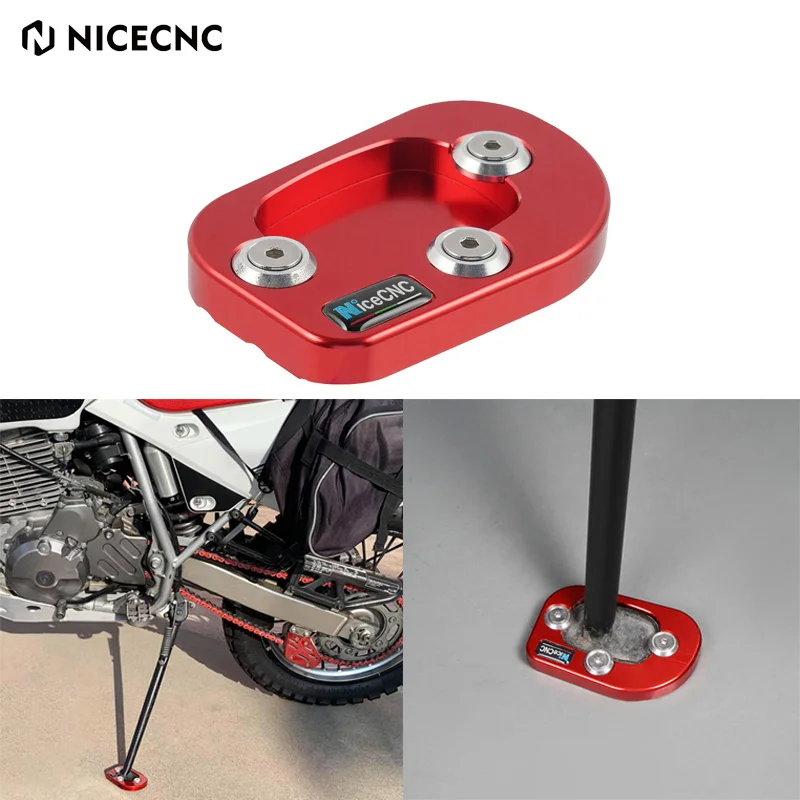 NICECNC Kickstand Foot Side Stand Extension Pad Support Plate For Honda XR650L 1993-2022 2020 Aluminum Motorcycle Accessories
NICECNC Kickstand Foot Side Stand Extension Pad Support Plate For Honda XR650L 1993-2022 2020 Aluminum Motorcycle Accessories