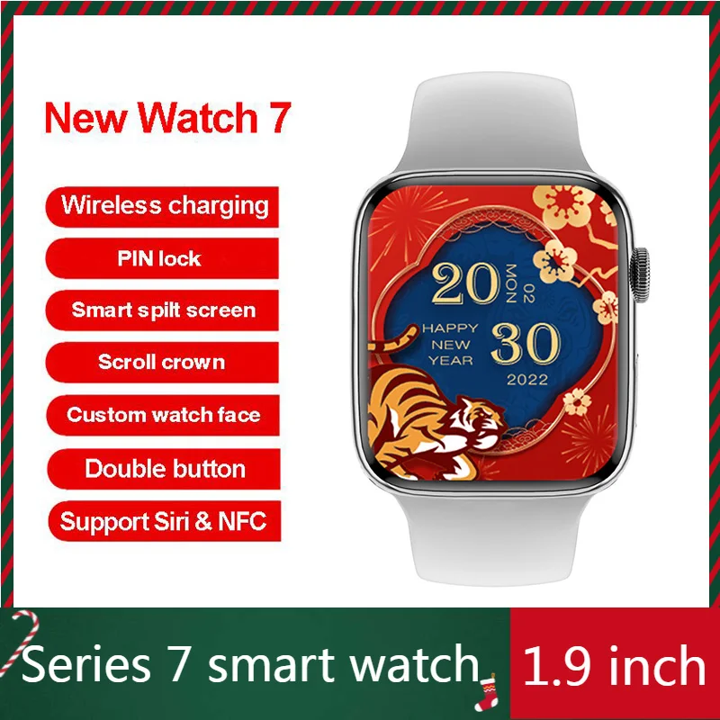 SmartWatch 1.9" Series 7 DT7 Max Smart Watch Men Women NFC 2022 Bluetooth Call Waterproof IWO 14 Fitness Bracelet PK PD7 MAX S7
SmartWatch 1.9" Series 7 DT7 Max Smart Watch Men Women NFC 2022 Bluetooth Call Waterproof IWO 14 Fitness Bracelet PK PD7 MAX S7