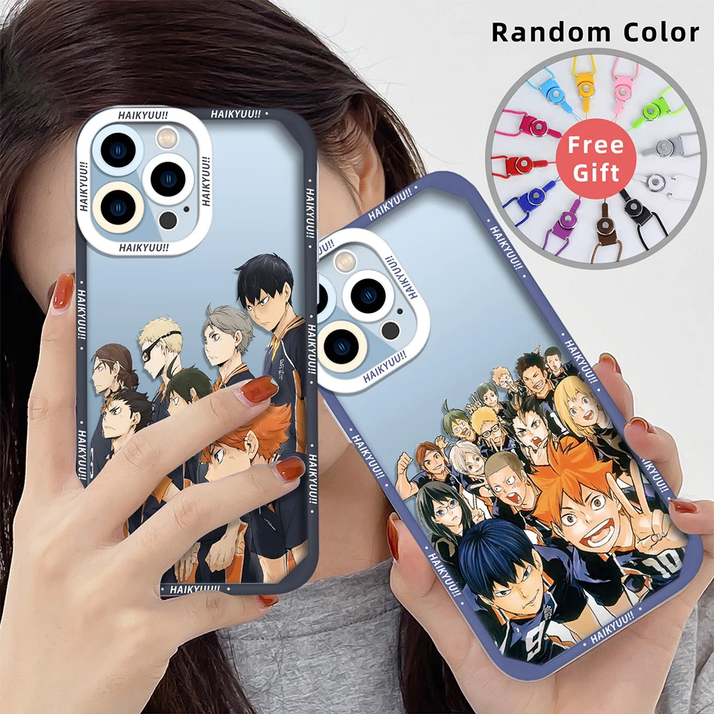 Anime HAIKYUU Phone Case for iPhone 13 12 Mini 11 Pro Max XS X XR 7 8 Plus SE 2020 2022 Transparent Soft TPU Volleyball Coque
Anime HAIKYUU Phone Case for iPhone 13 12 Mini 11 Pro Max XS X XR 7 8 Plus SE 2020 2022 Transparent Soft TPU Volleyball Coque