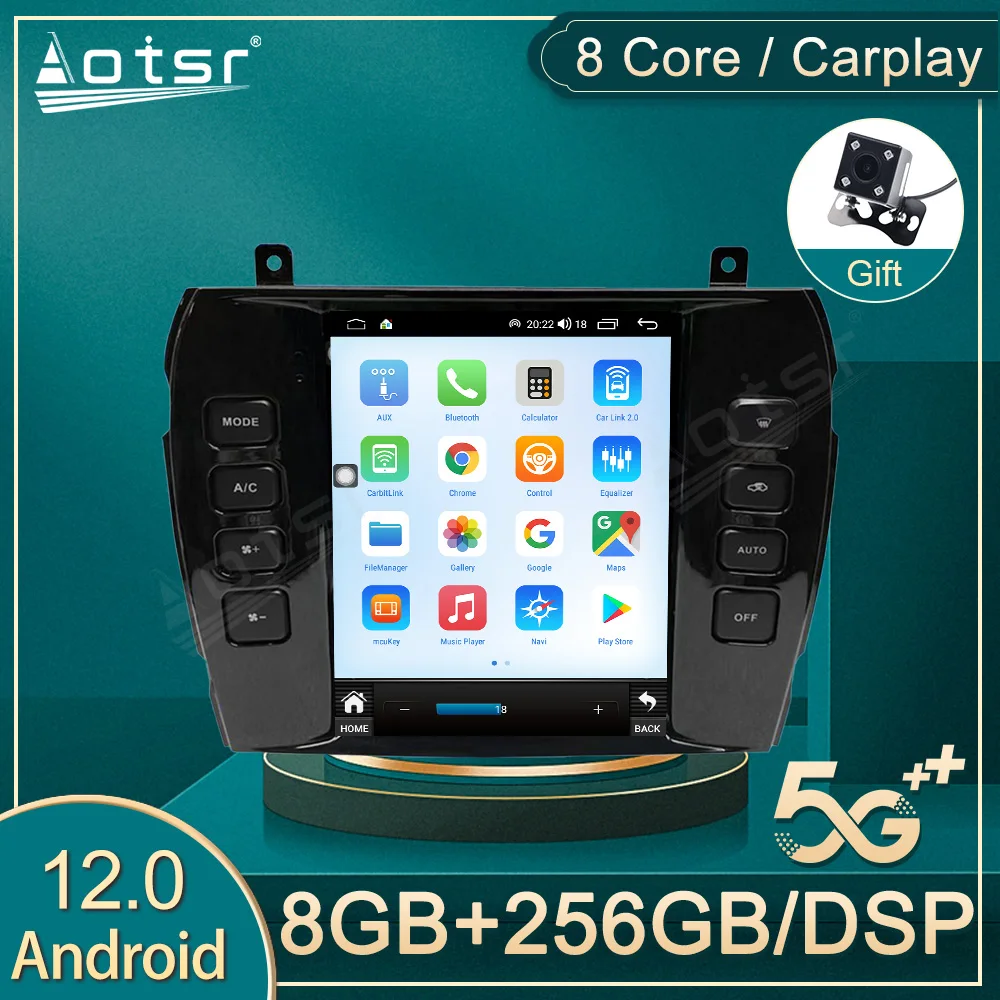 Android 12, мультимедийный радиоплеер для Jaguar XJ X-TYPE 2004 2005 2006 2007 2008 2009 2010 2011 GPS Navi, записывающее головное устройство
Android 12, мультимедийный радиоплеер для Jaguar XJ X-TYPE 2004 2005 2006 2007 2008 2009 2010 2011 GPS Navi, записывающее головное устройство