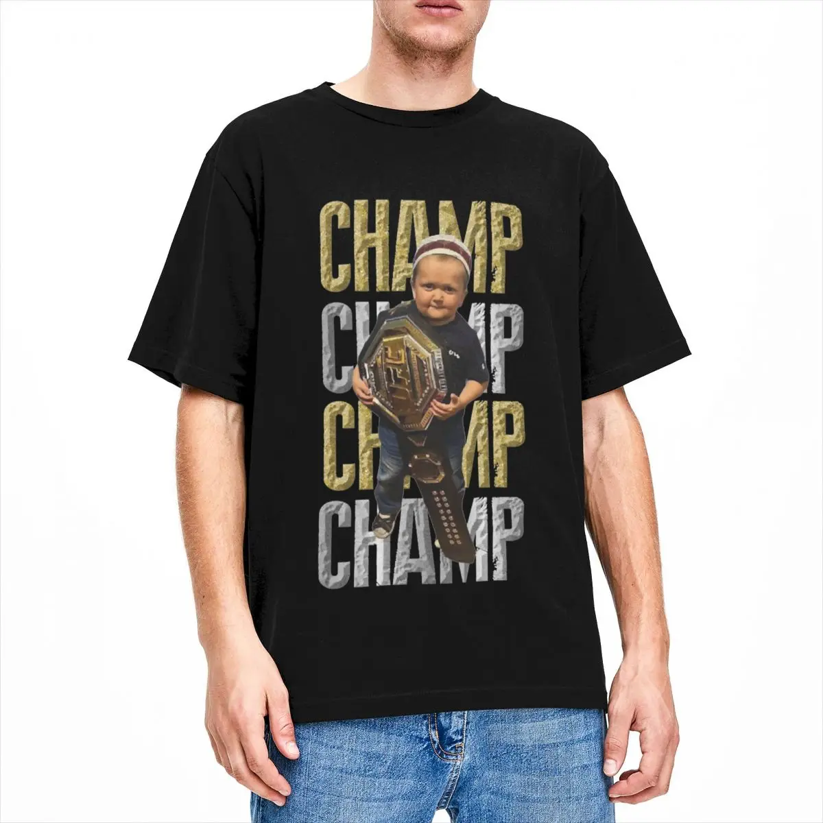 Men Women Hasbulla Magomedov Winner T Shirts Accessories 100% Cotton Tops Crazy Short Sleeve Round Neck Tees Summer T-Shirt
Men Women Hasbulla Magomedov Winner T Shirts Accessories 100% Cotton Tops Crazy Short Sleeve Round Neck Tees Summer T-Shirt