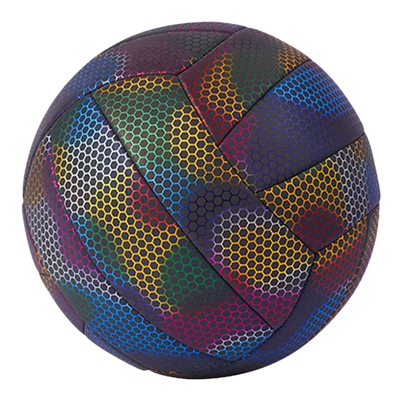 Holographic Glowing Reflective Volleyball Glowing Volleyball Light Up Night Game Volleyball Gifts For Kids And Adults
Holographic Glowing Reflective Volleyball Glowing Volleyball Light Up Night Game Volleyball Gifts For Kids And Adults