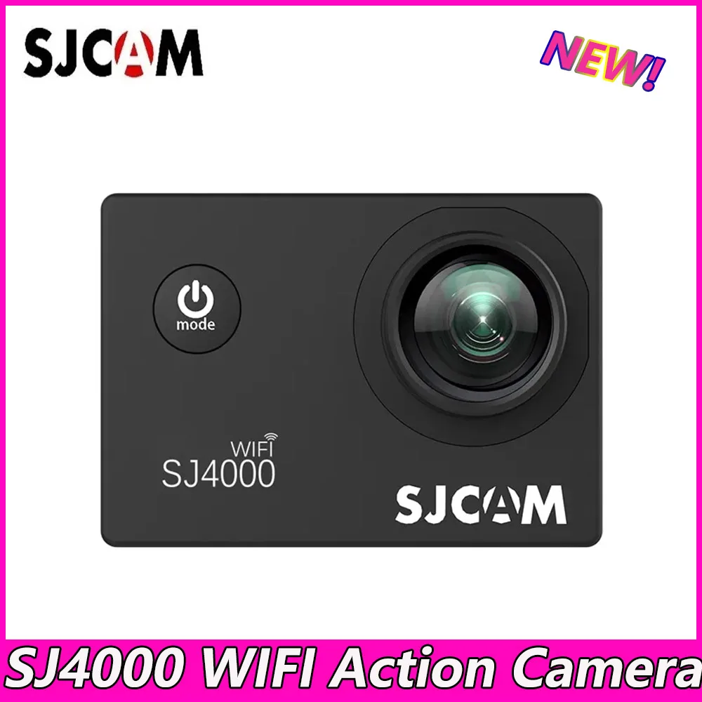 

Экшн-камера SJCAM SJ4000 AIR, 4K, 30PFS, 1080P, 4-кратный зум, Wi-Fi