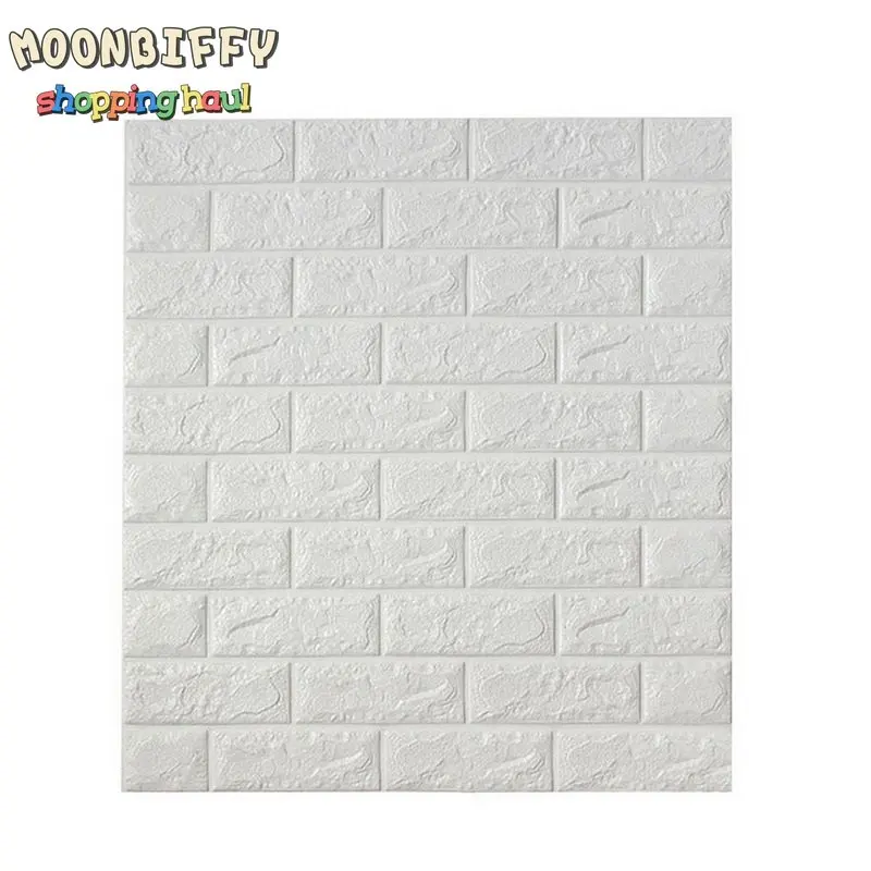 1PC Self Adhesive Foam Wallpaper Waterproof 3D Brick Wall Panel Living Room Brick Stickers Bedroom Brick Papers Home Decor Ins
1PC Self Adhesive Foam Wallpaper Waterproof 3D Brick Wall Panel Living Room Brick Stickers Bedroom Brick Papers Home Decor Ins